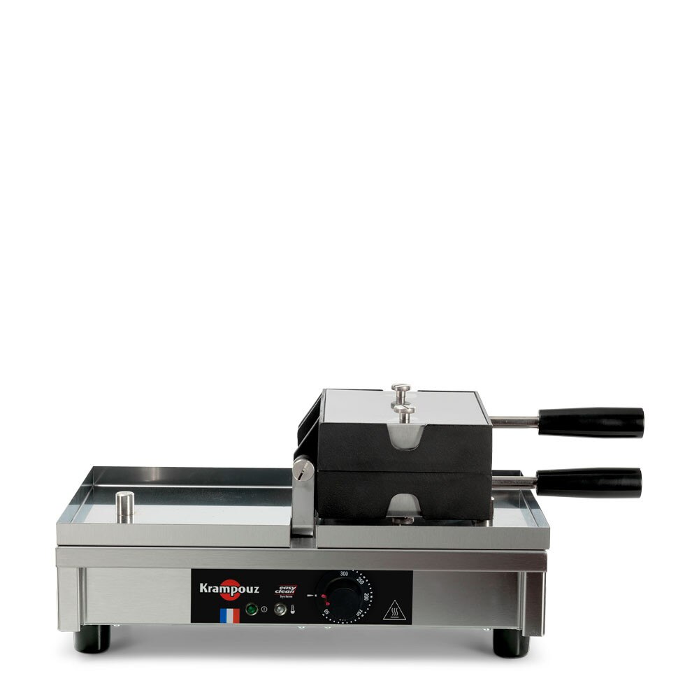 Krampouz 180 Degree Waffle Maker - 4x6 Liege